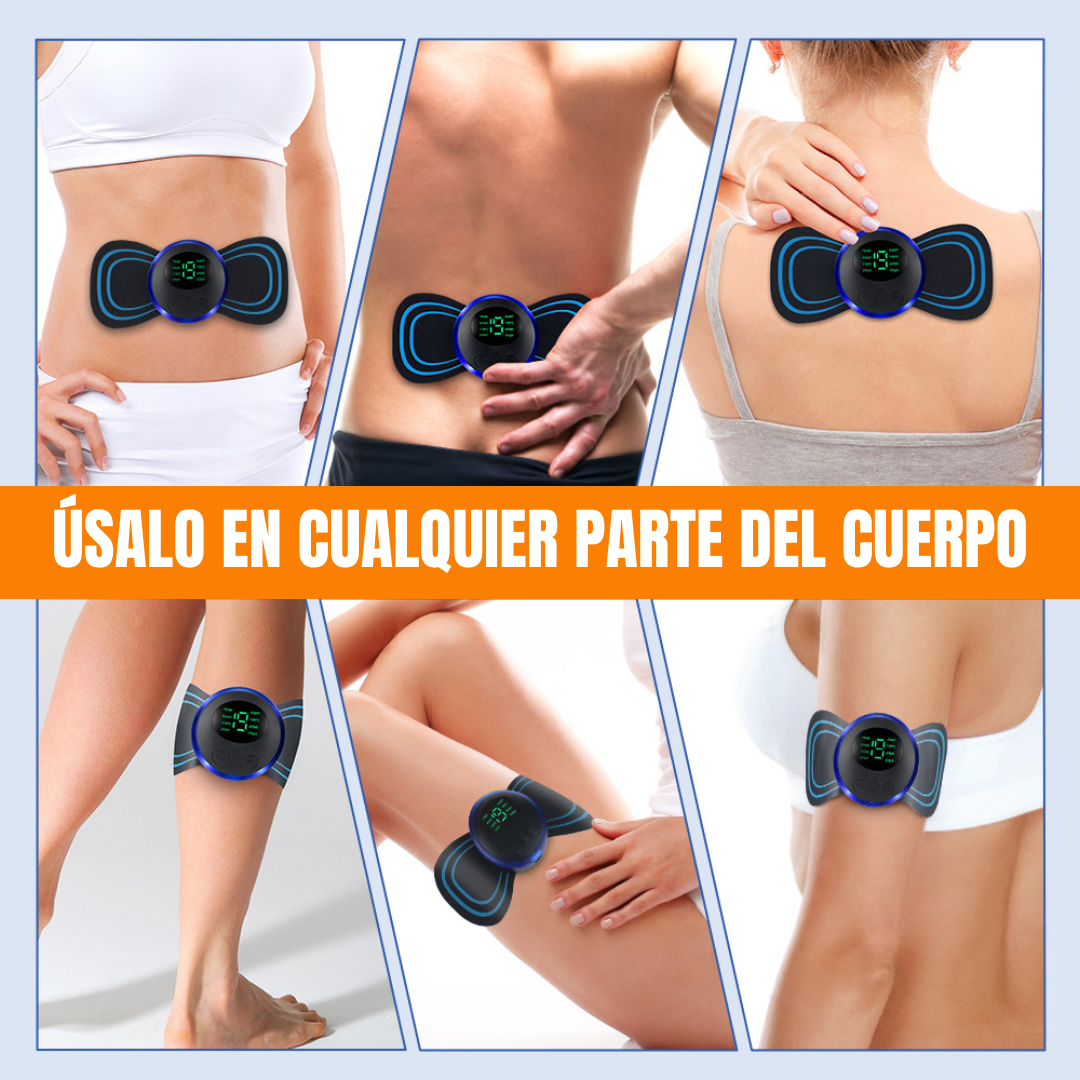 Parche Electroestimulador Portátil Tipo Mariposa