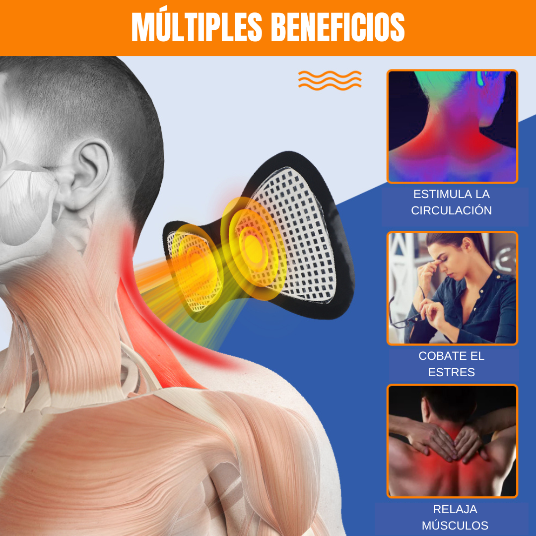 Parche Electroestimulador Portátil Tipo Mariposa