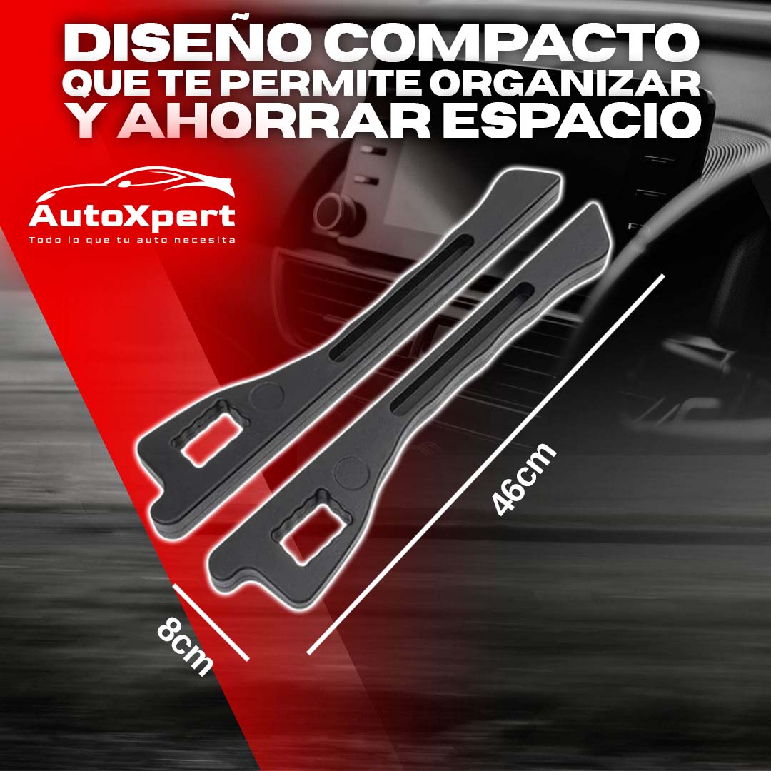 AutoSide Kit x2 – Organizador Lateral con Porta Celular 🎁ENVIO GRATIS🎁