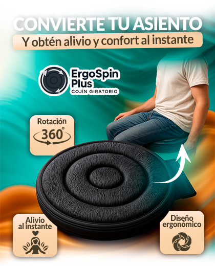 ErgoSpin Plus | Cojin Giratorio