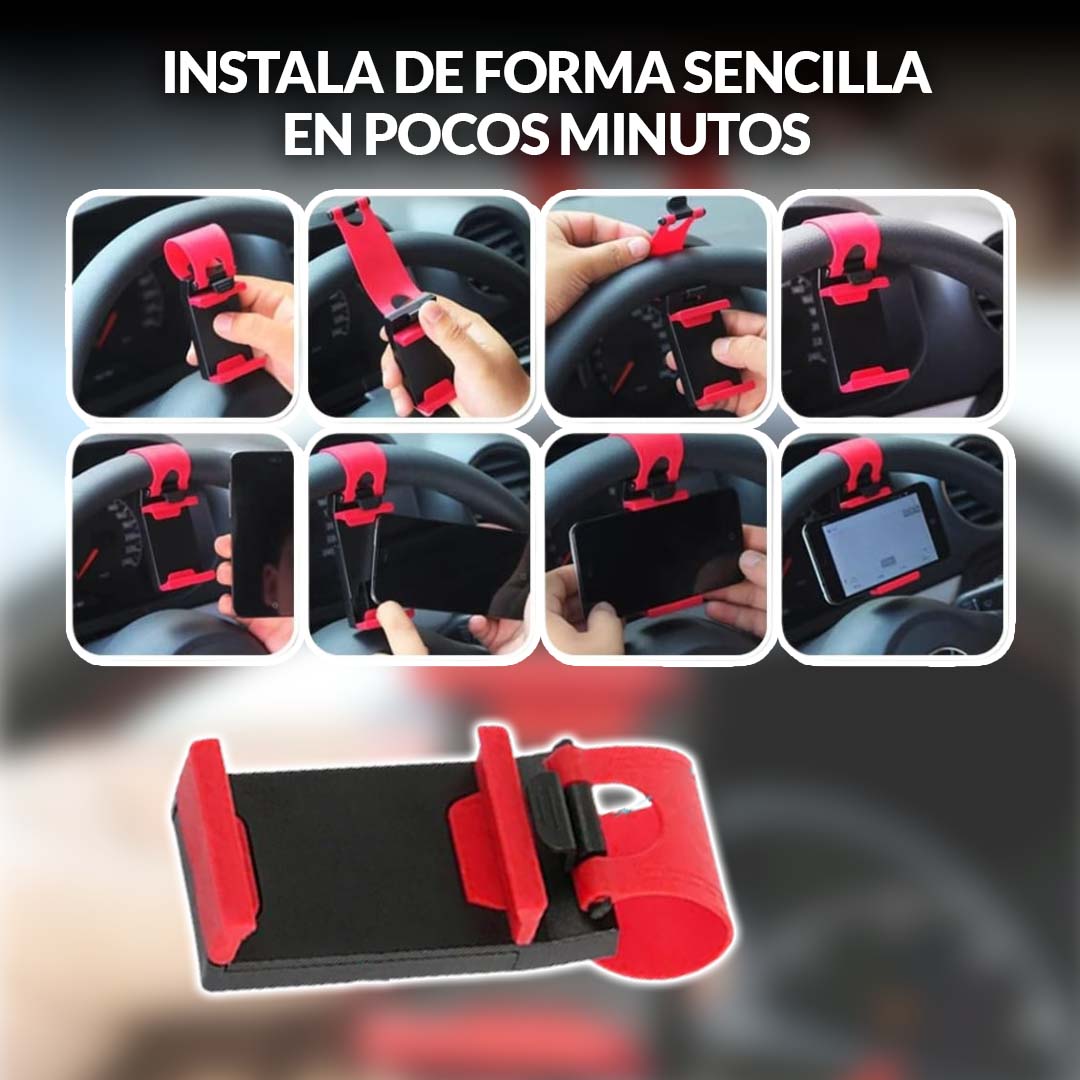 VOLANTECLICK |SOPORTE PARA VOLANTE DE AUTO (PROMO EXCLUSIVA QUITO)