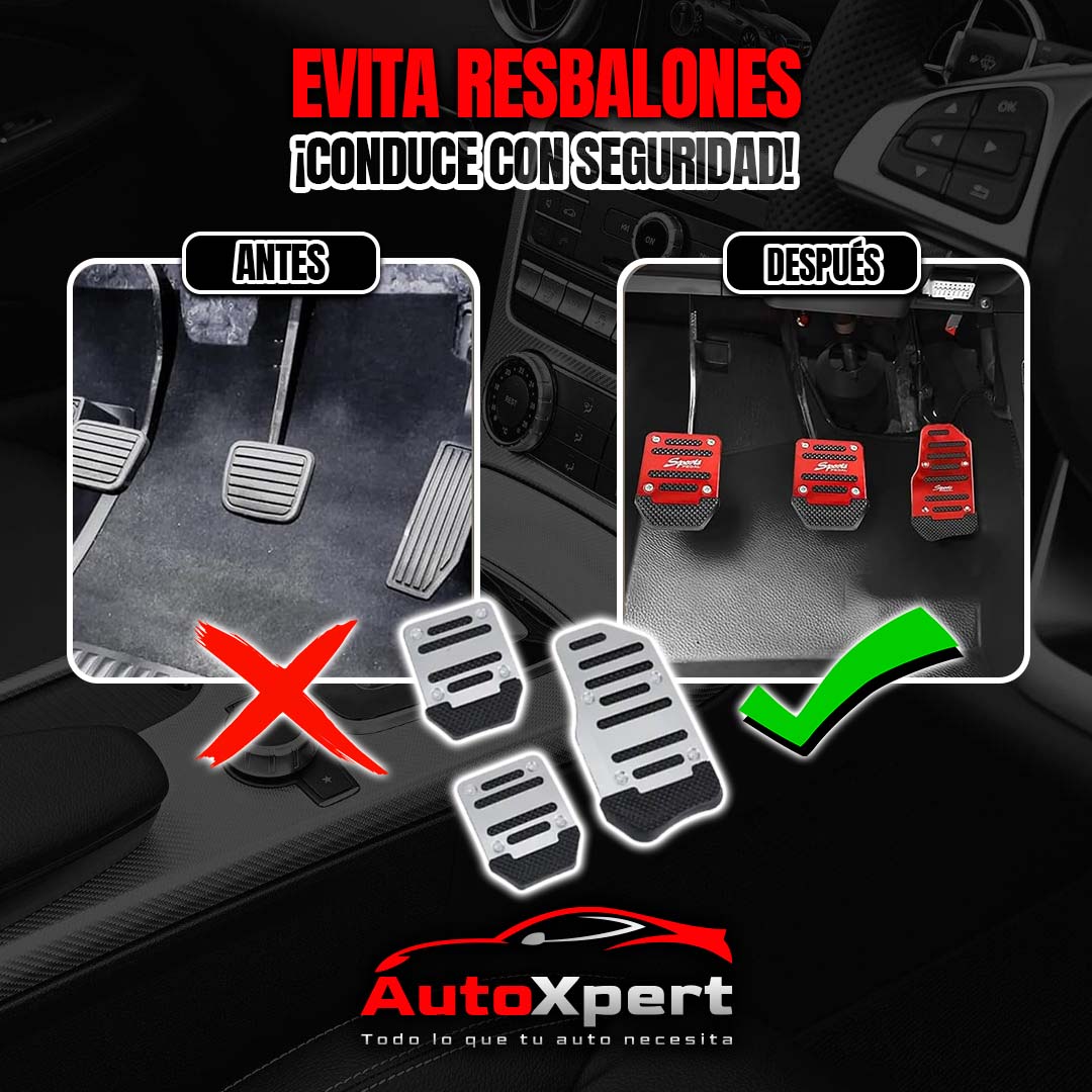 Protector Antideslizante para Pedales de Auto 🎁ENVÍO GRATIS🎁