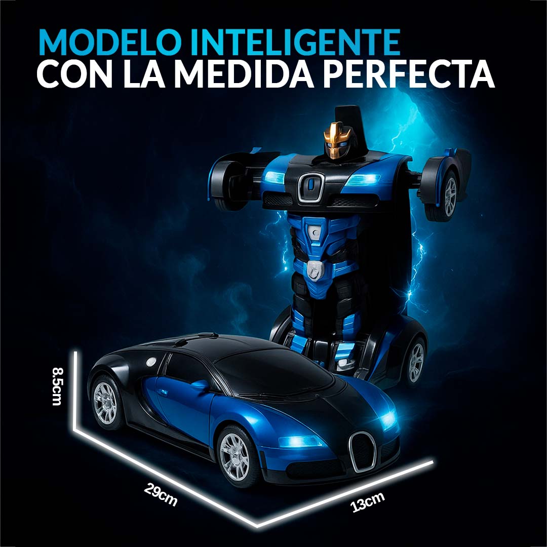 CARRO TRANSFORMER A CONTROL REMOTO ENVÍO GRATIS🚚