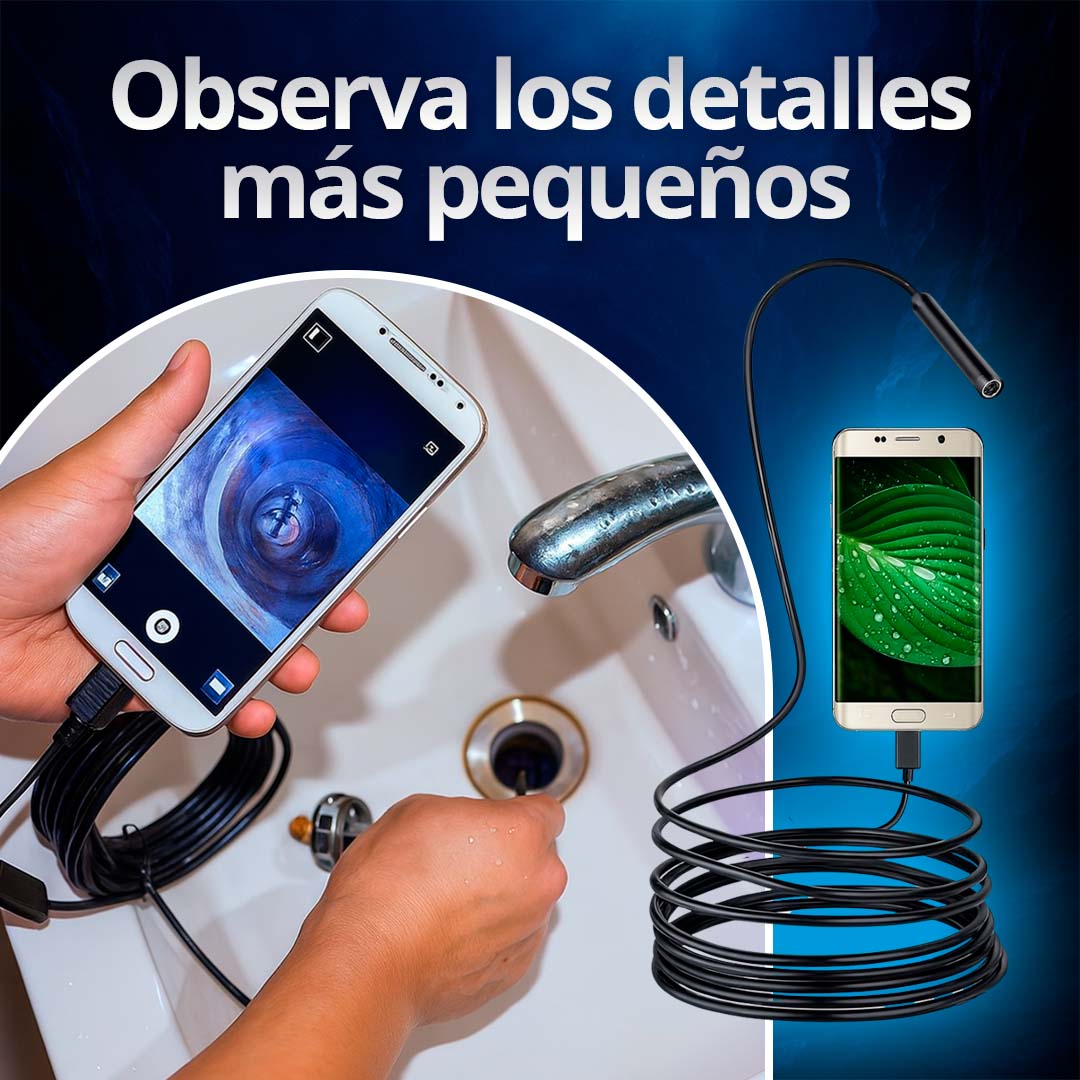 Cámara Exploradora para Espacios Pequeños (android) 🎁Envío Gratis🎁