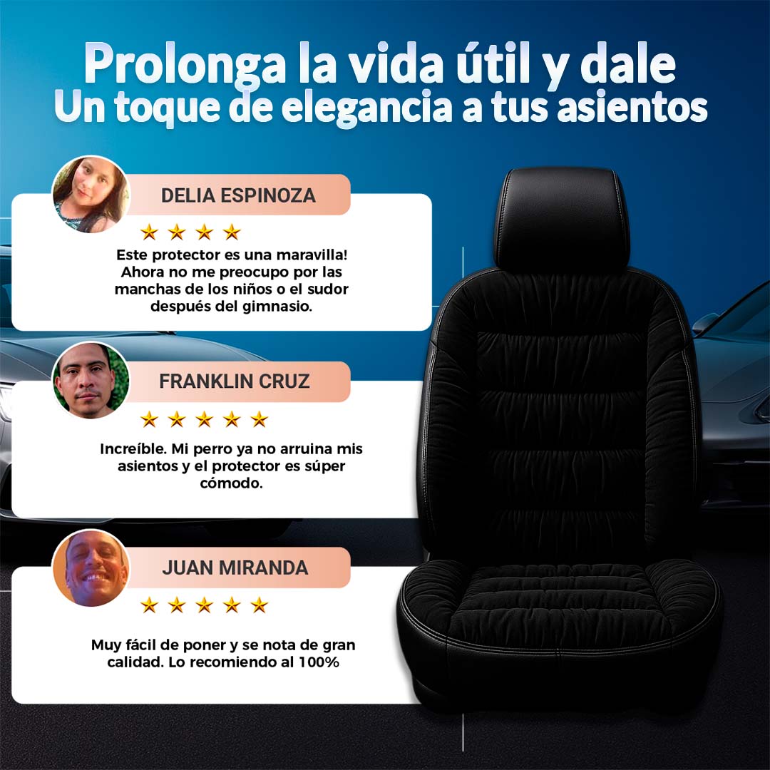 CoverPremiumConfort | Protector acolchado de asiento para autos 🎁ENVÍO GRATIS🎁