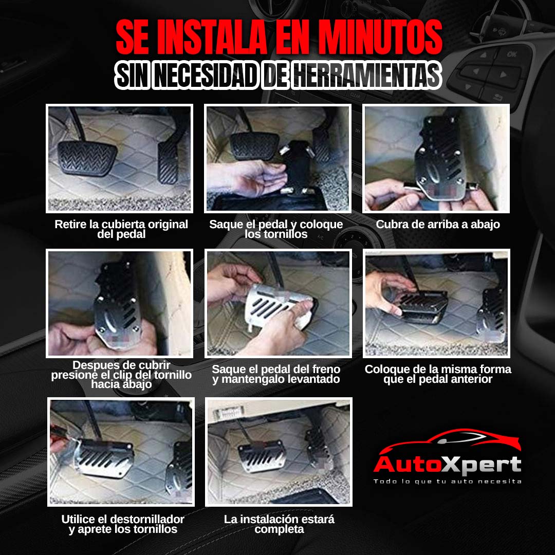 Protector Antideslizante para Pedales de Auto 🎁ENVÍO GRATIS🎁