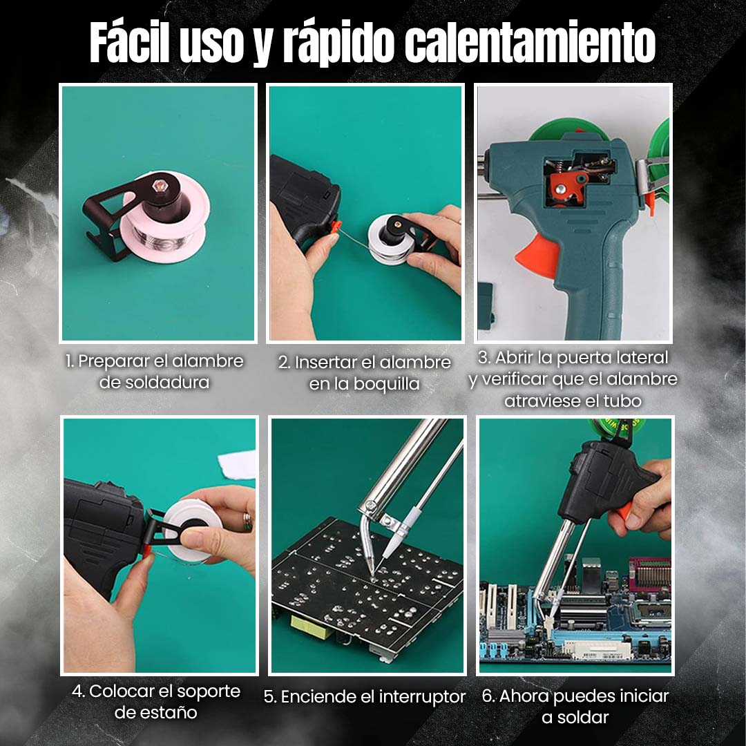 PISTOLA DE SOLDADURA PORTATIL 🎁ENVÍO GRATIS🎁