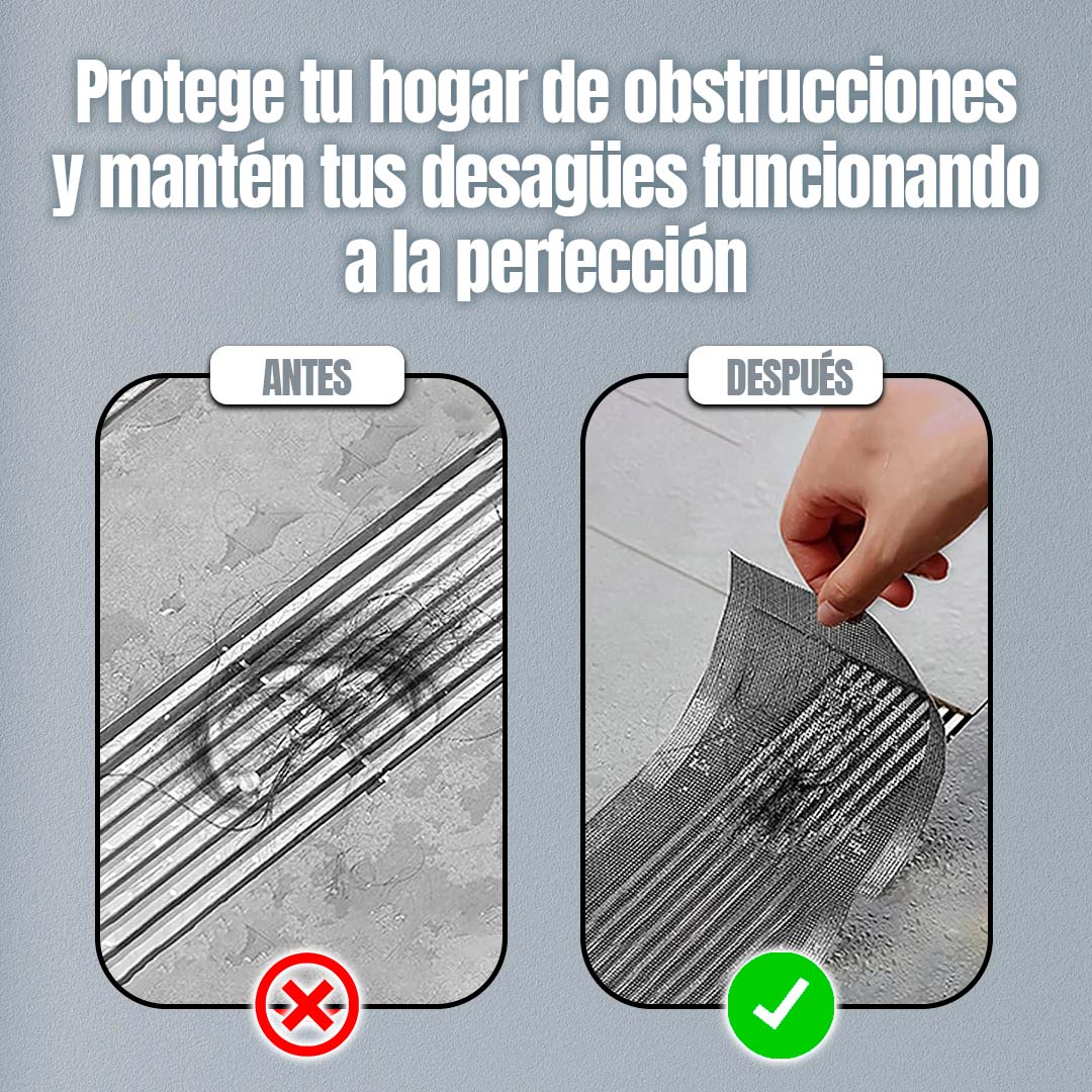 Pack 24 Filtros Atrapa-Pelos Desechables - Anti-Atascos Ducha/Bañera QUITO