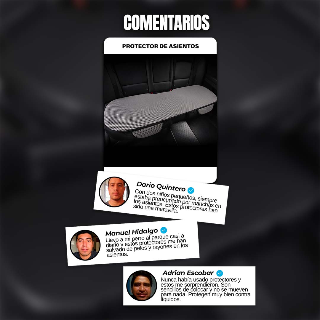 Full Cover Auto Kit - Protector de asiento para autos🎁Incluye 3 PIEZAS🎁