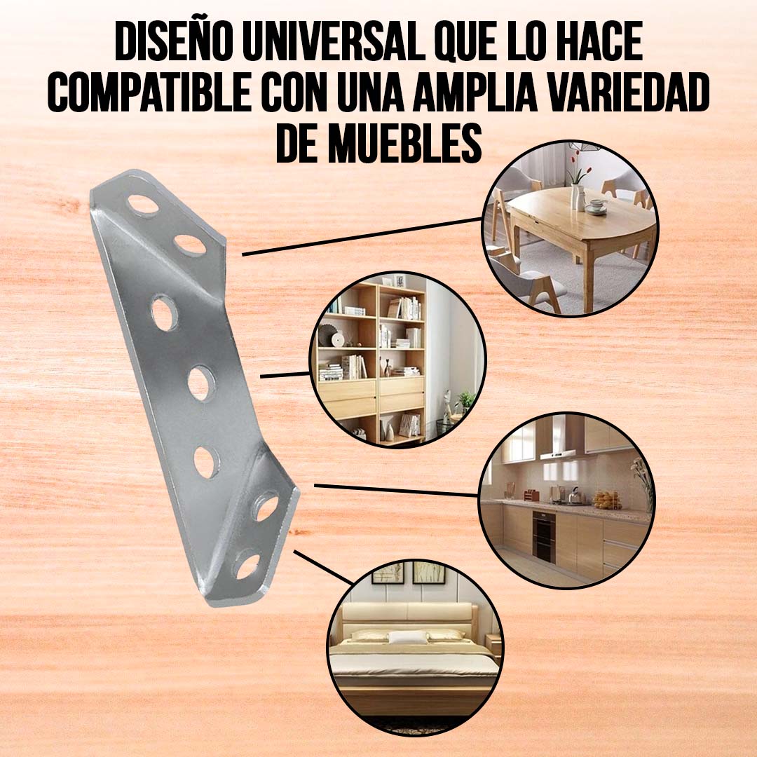 Fija Esquinas Universal 🎁PROMO 20 UNIDADES🎁
