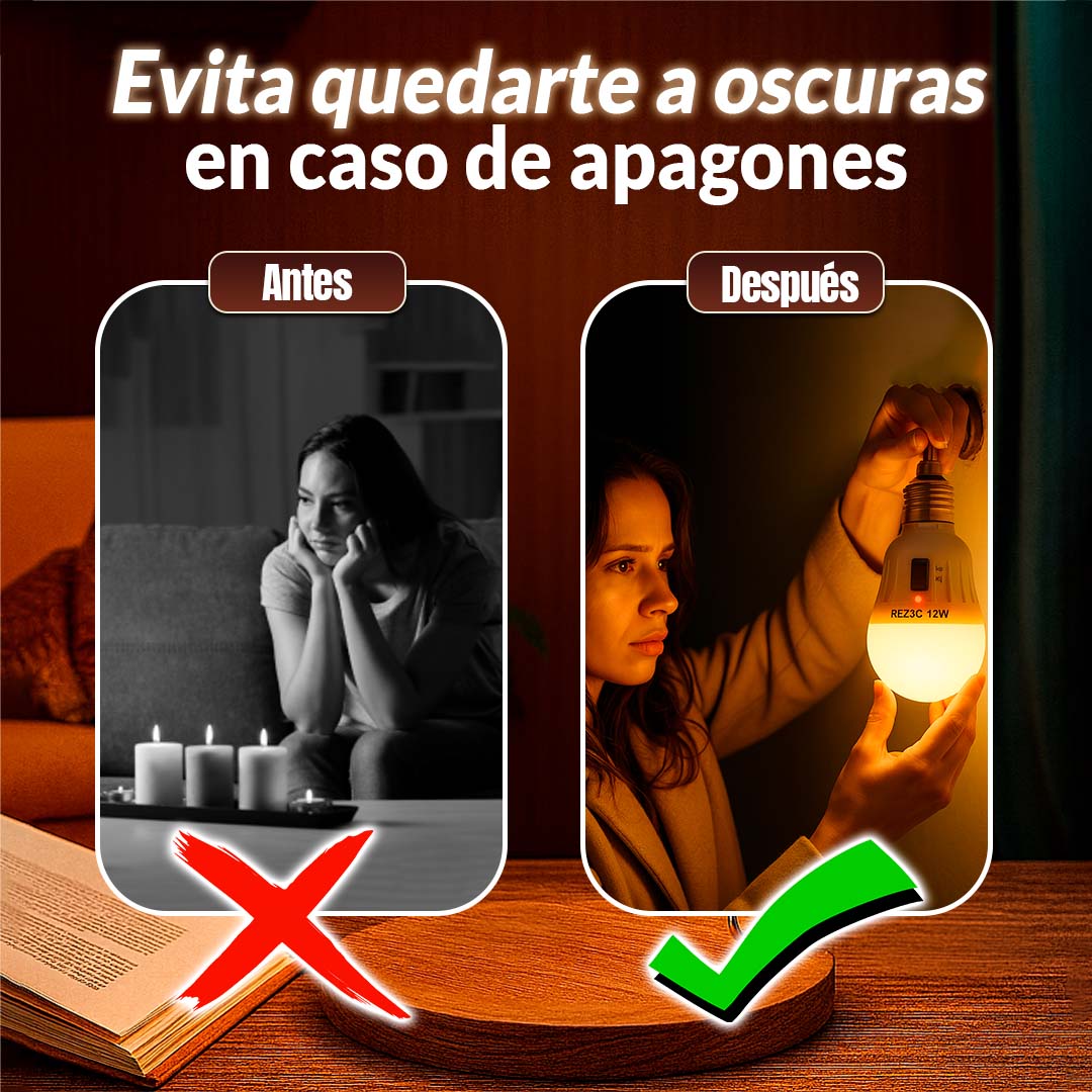 FOCO RECARGABLE CON BOQUILLA 12W 🎁PROMO 3 UNIDADES🎁