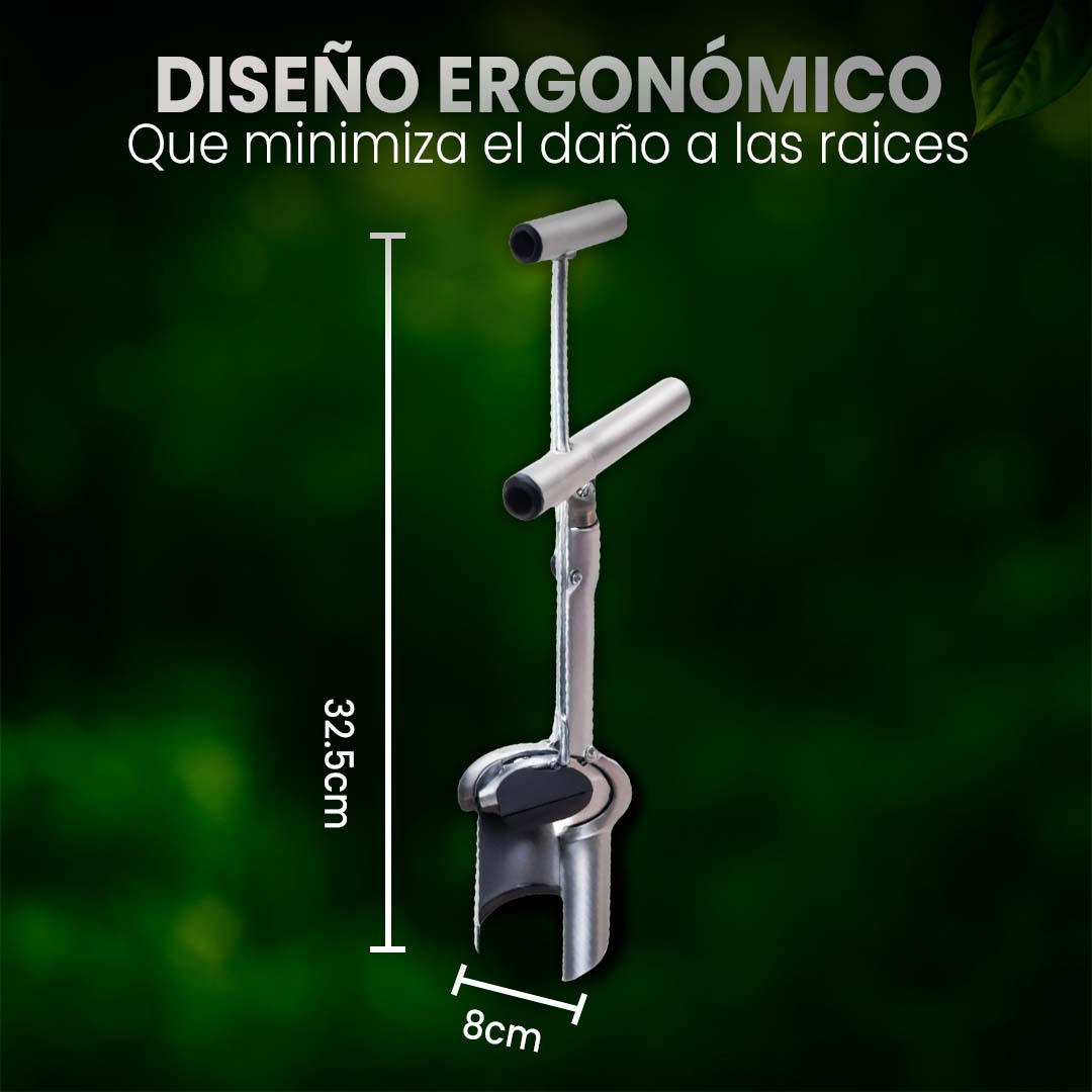 🌱VerdeMaster 360 | Herramienta compacta para sembrar y trasplantar en interiores y exteriores