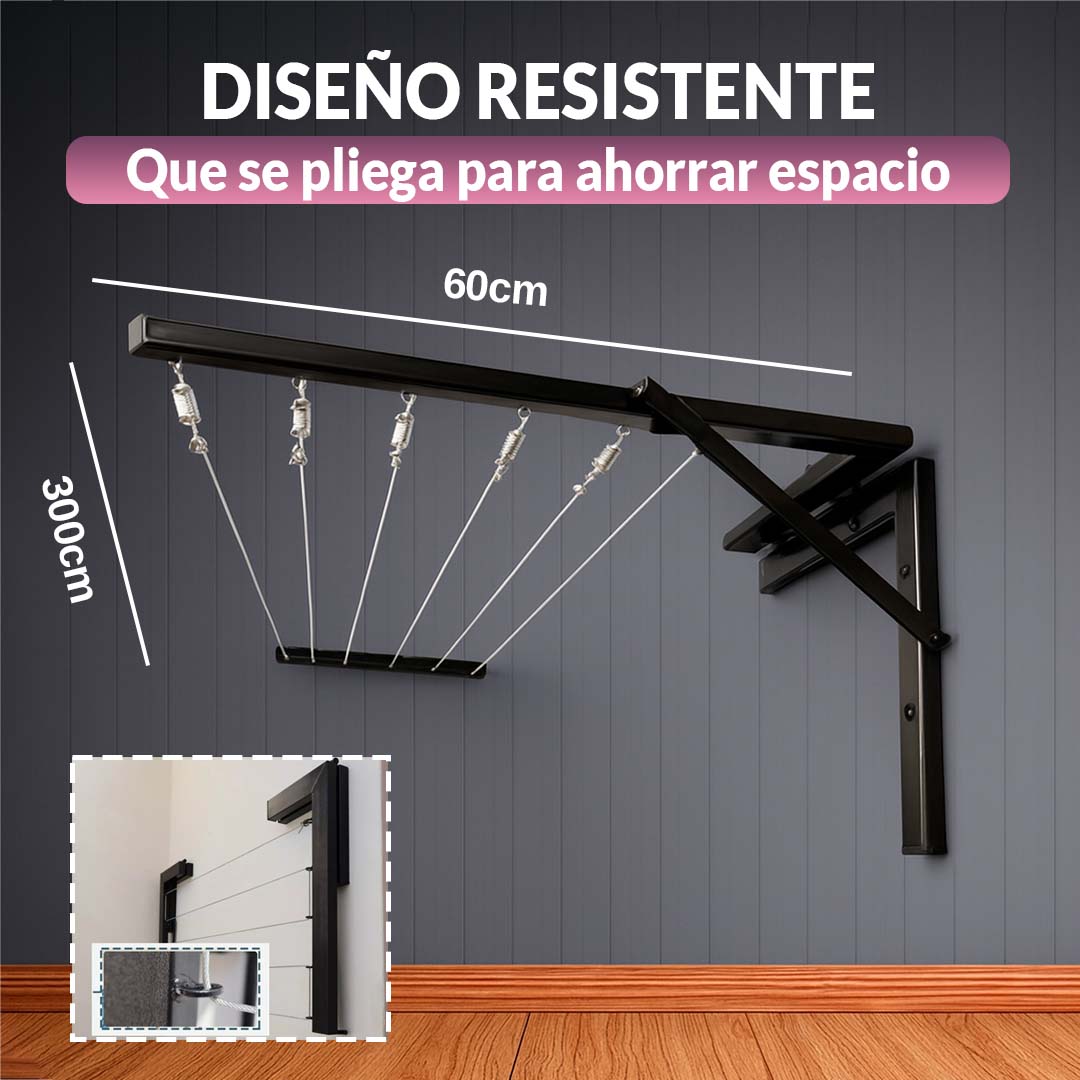 COLGADOR METÁLICO DE ROPA PARA PARED 🎁HOY ENVÍO GRATIS🎁