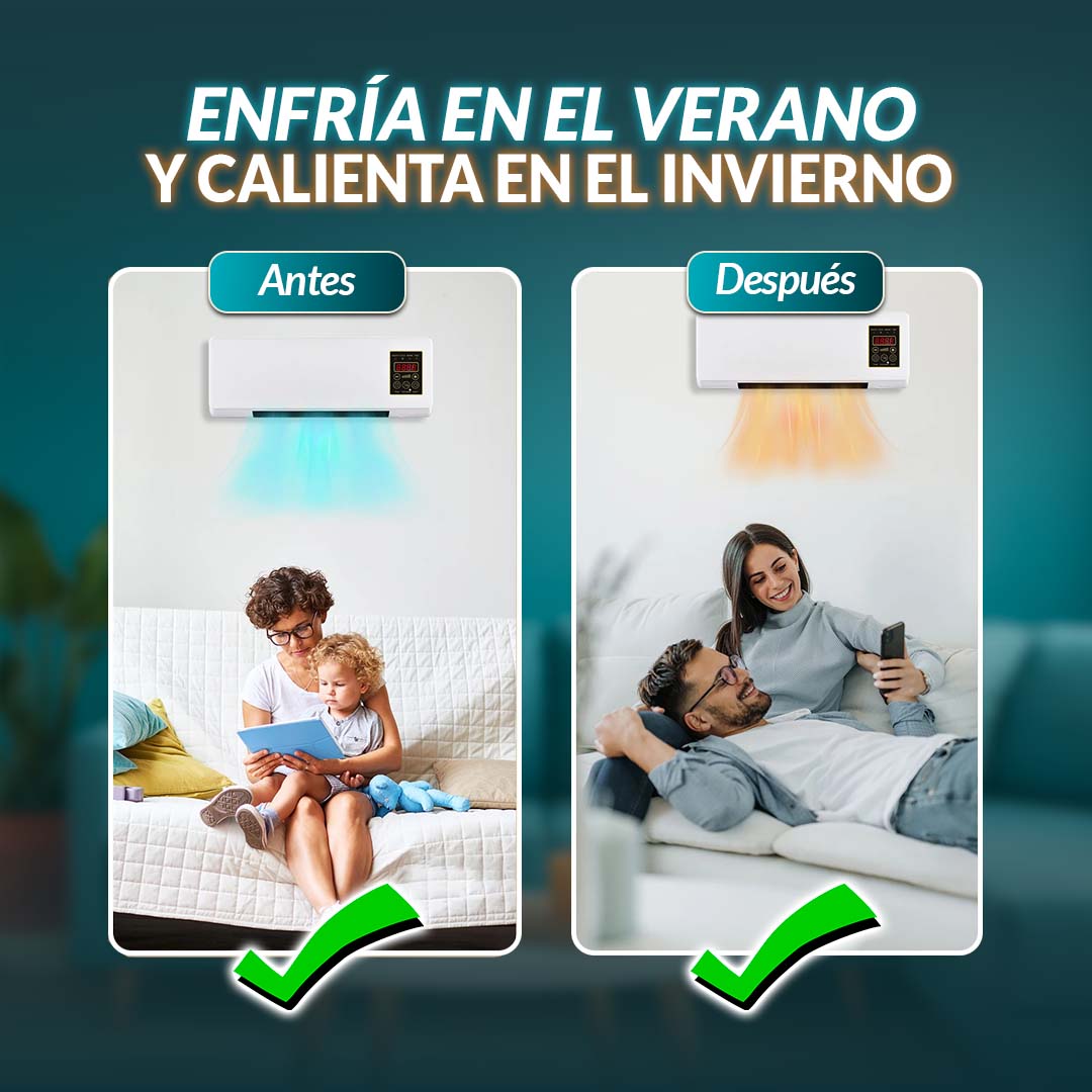 MINI VENTILADOR Y CALEFACTOR DE PARED 🎁ENVÍO GRATIS🎁