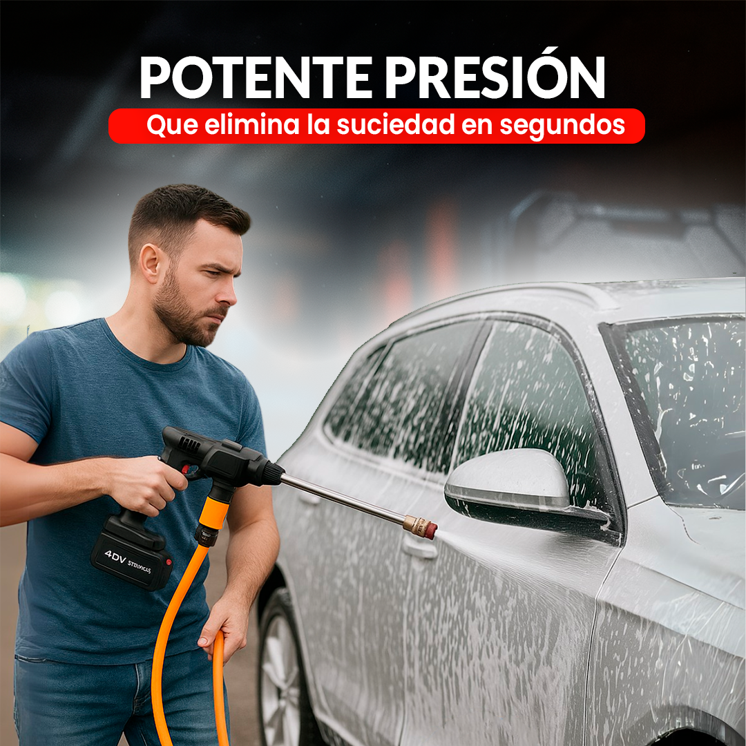 PISTOLA DE AGUA A PRESIÓN PARA LIMPIEZA 🔫