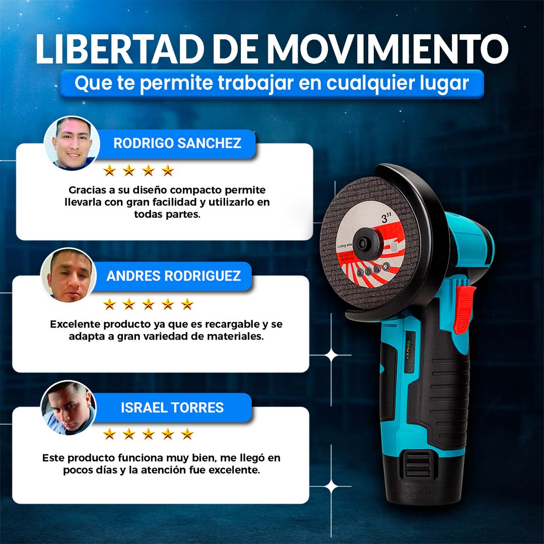 MINI AMOLADORA INALAMBRICA 🎁LANZAMIENTO🎁