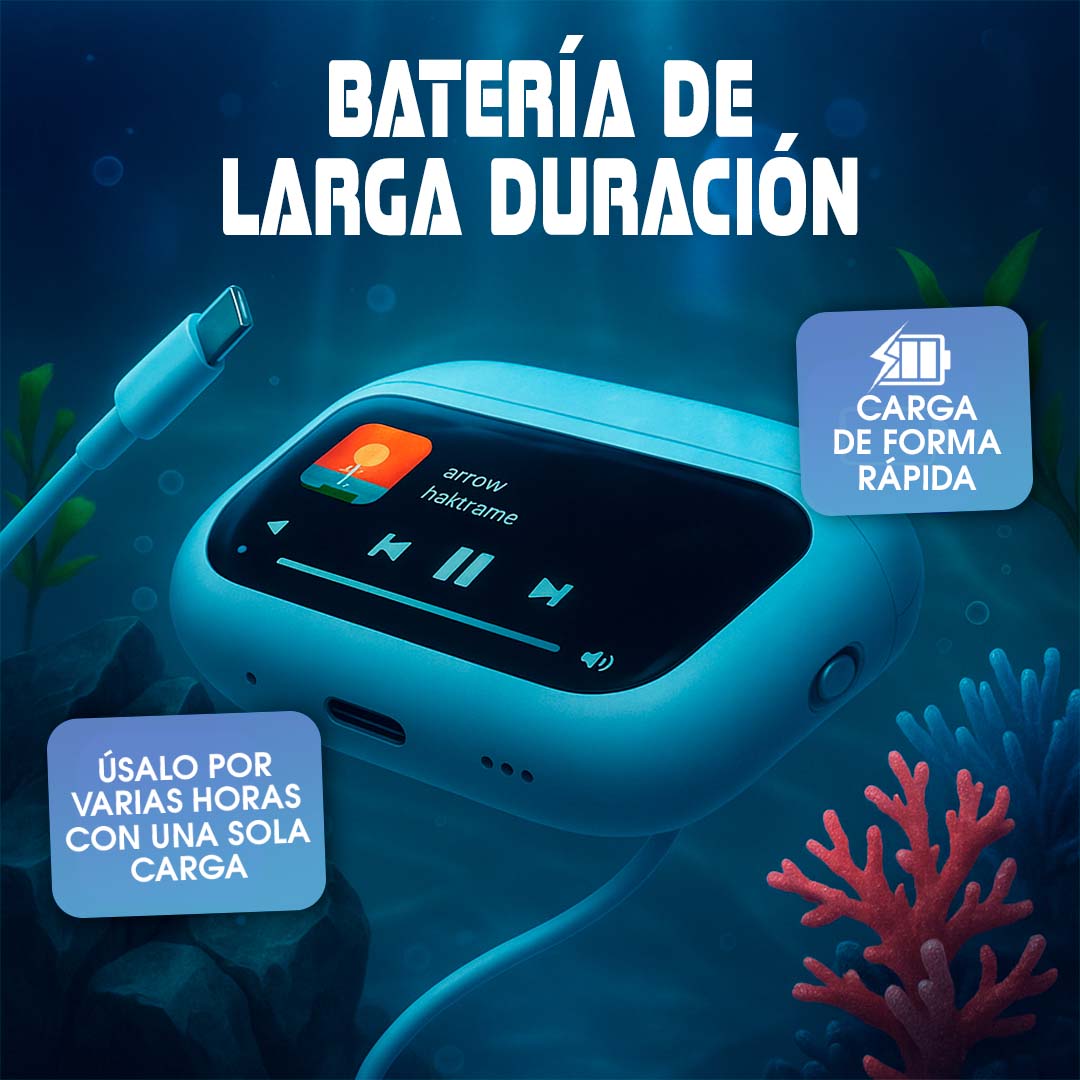 A9 Pro – Audífonos Inalámbricos con Pantalla LED 🎁Envio Gratis🎁