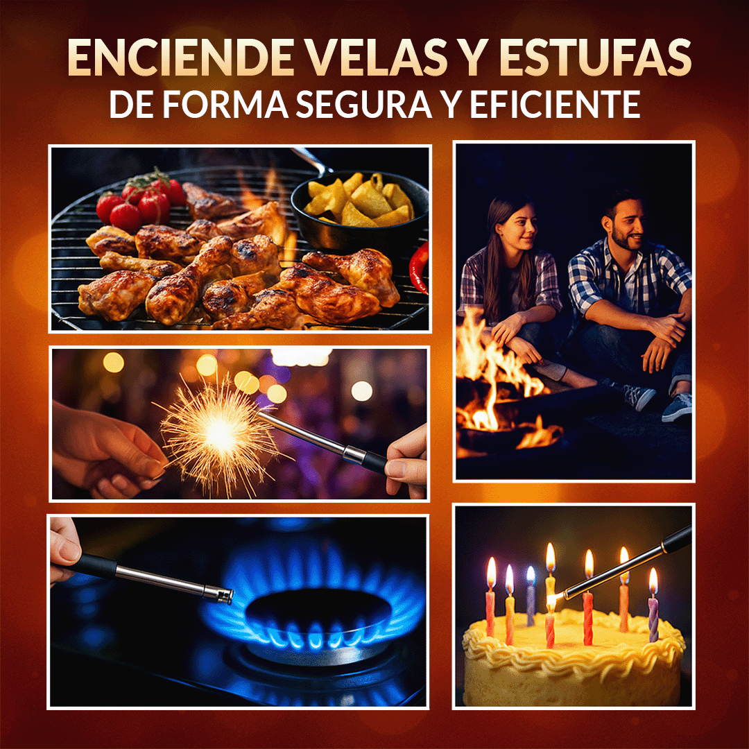 Flame X - Encendedor eléctrico para cocina set x2