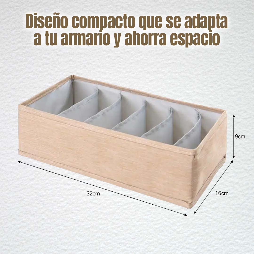 GABETA ORGANIZADORA CON DIVISIONES 🎁PROMO 2 UNDIADES🎁