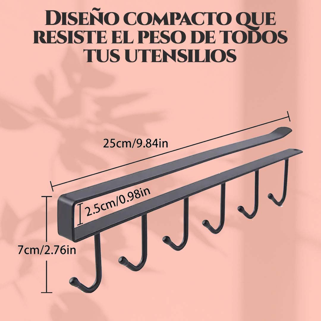 GANCHOS PARA UTENSILIOS 🎁PROMO 4 UNIDADES🎁