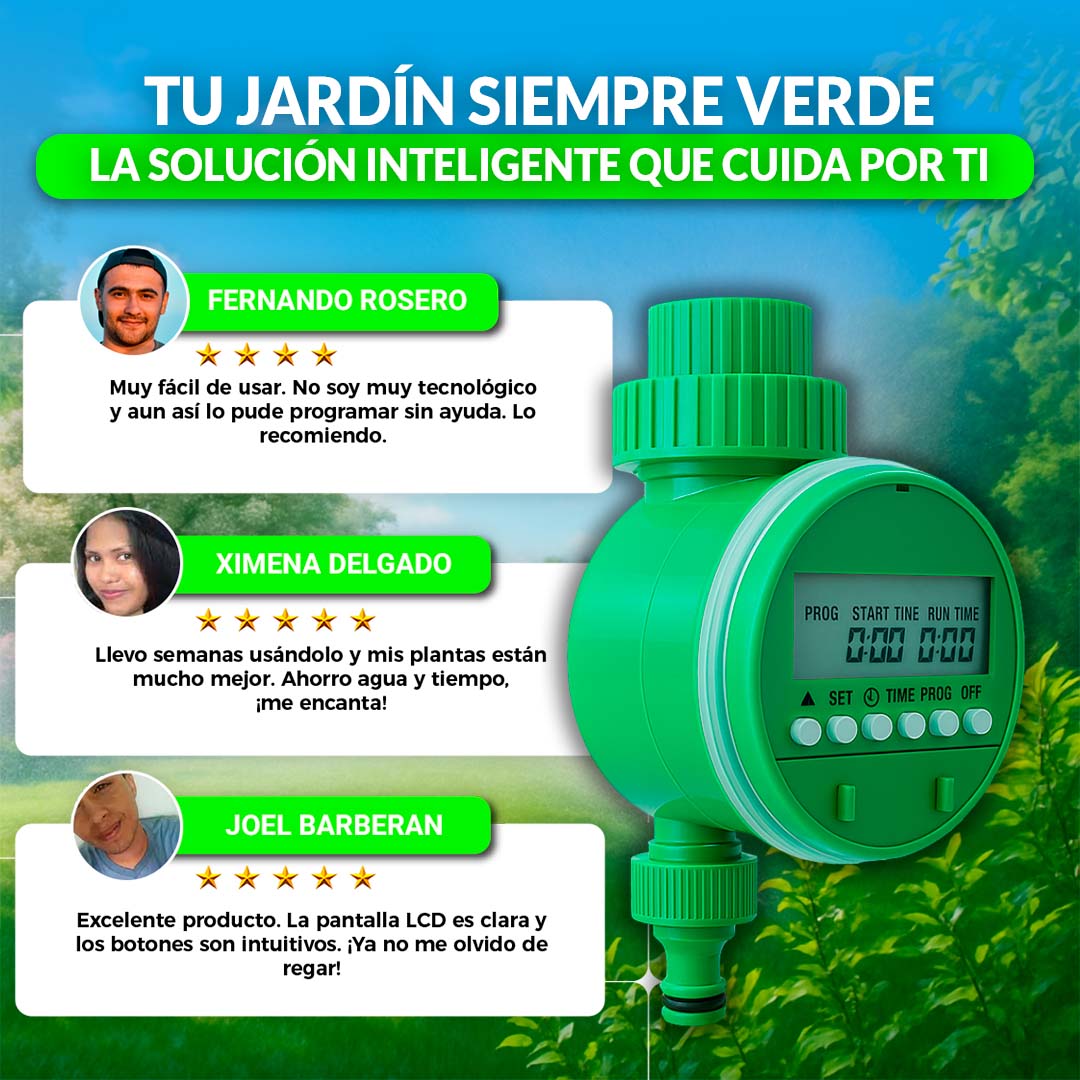 AutoRiego | Control de riego automático