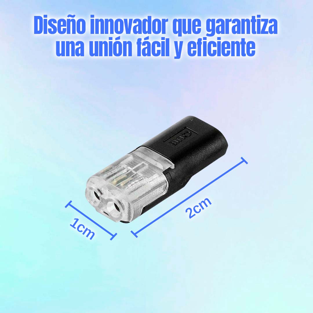 🔌Kit de 10 Conectores Eléctricos Tipo Clip – de FÁCIL INSTALACIÓN