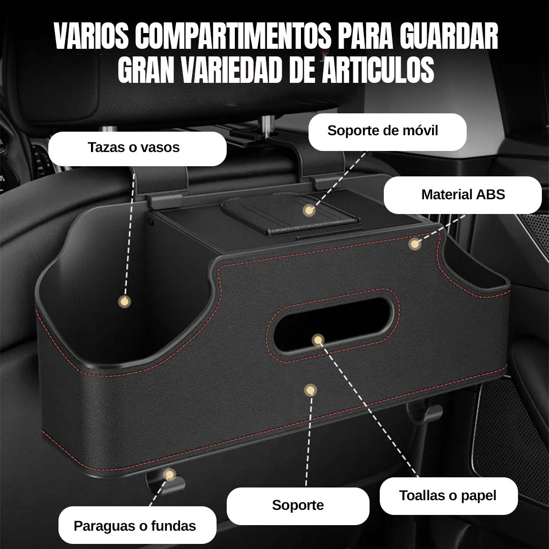 ORGANIZADOR DE CABECERA DE AUTO 🎁ENVÍO GRATIS🎁