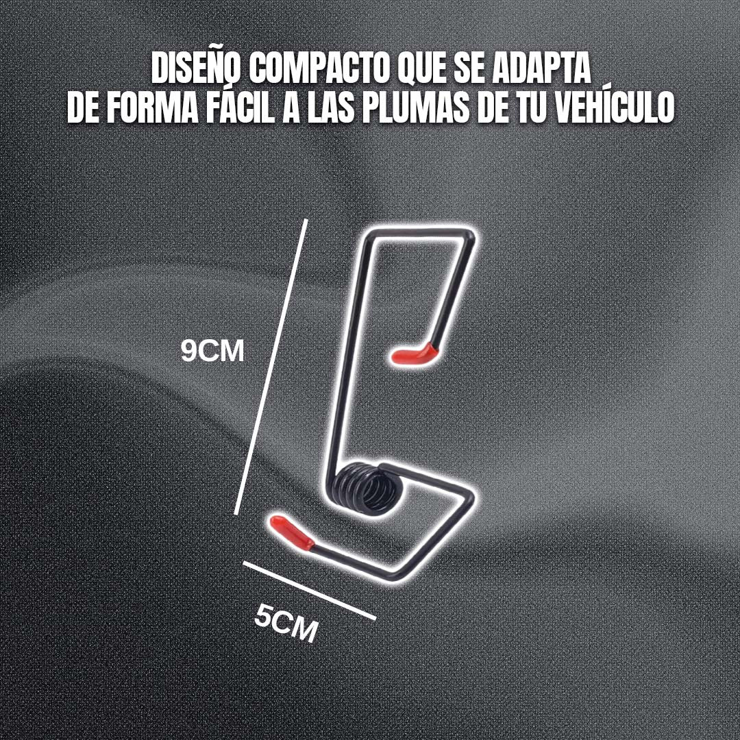 Kit de Tensión Plumas para Auto 🎁PROMO 4 UNIDADES🎁