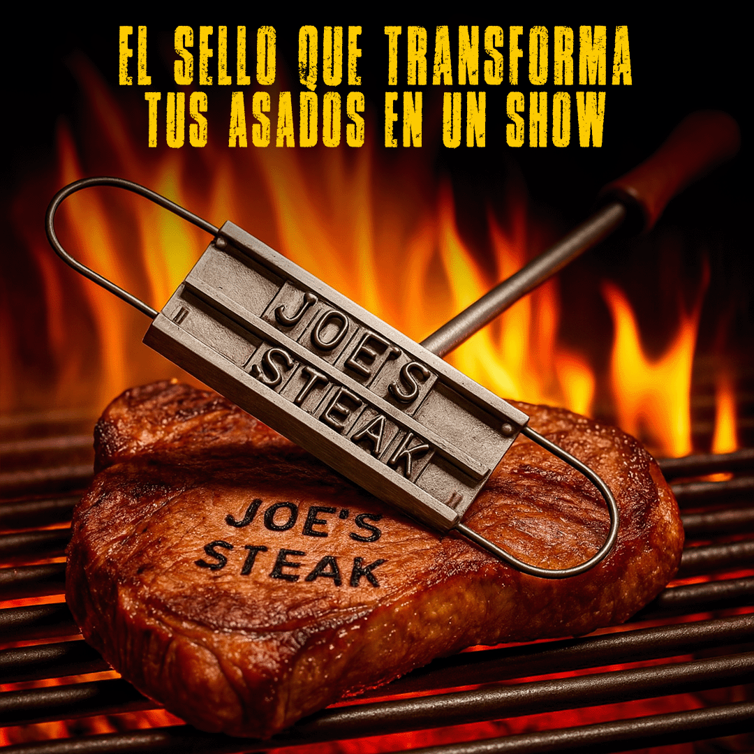 SelloAsador Pro | Sello con letras intercambiables