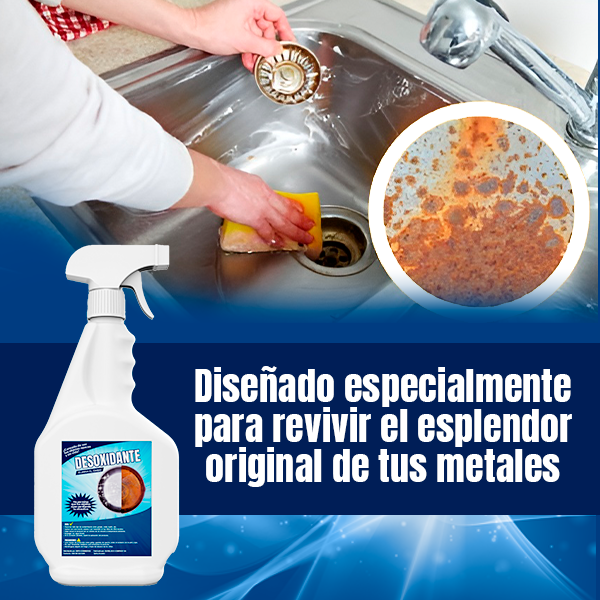 QUITA ÓXIDO MÁGICO -DESOXIDANTE DOMESTICO