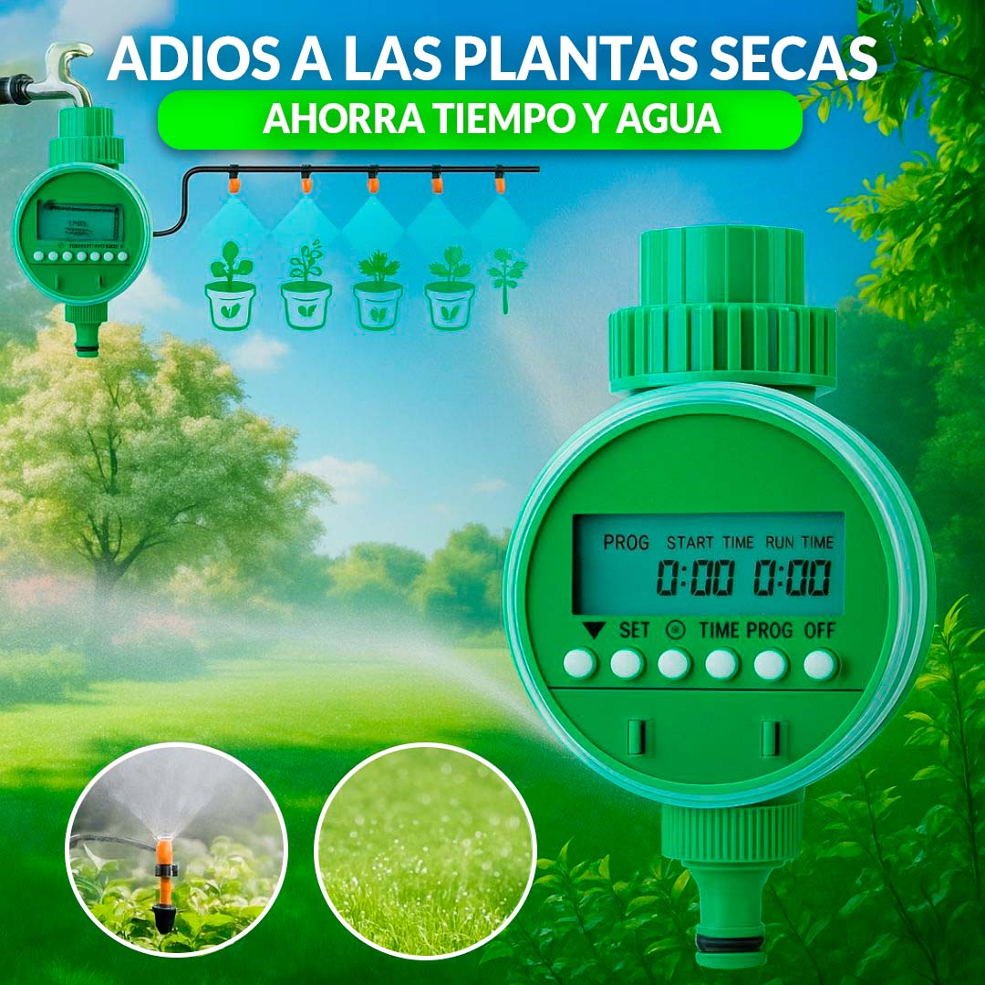 AutoRiego | Control de riego automático