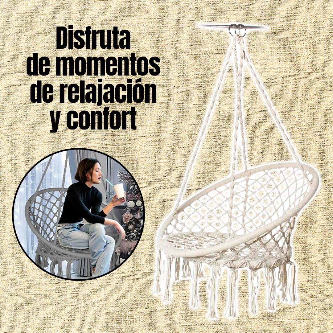 SILLA COLGANTE 🎁HOY ENVÍO GRATIS🎁