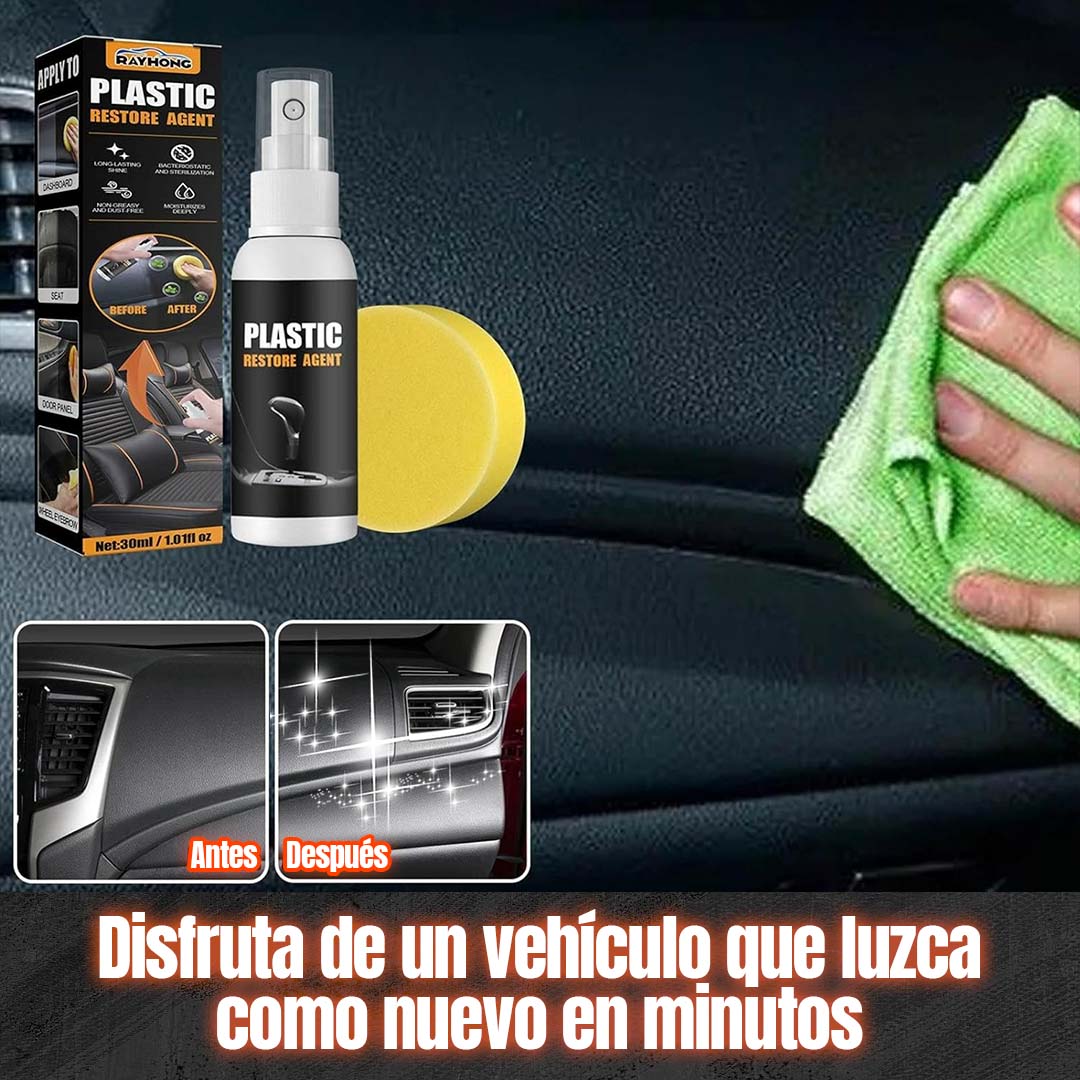 Restaurador de plásticos | Exclusivo para asientos de auto