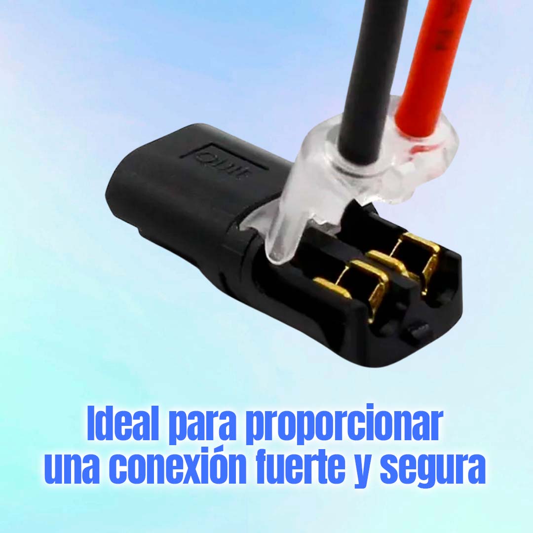 🔌Kit de 10 Conectores Eléctricos Tipo Clip – de FÁCIL INSTALACIÓN