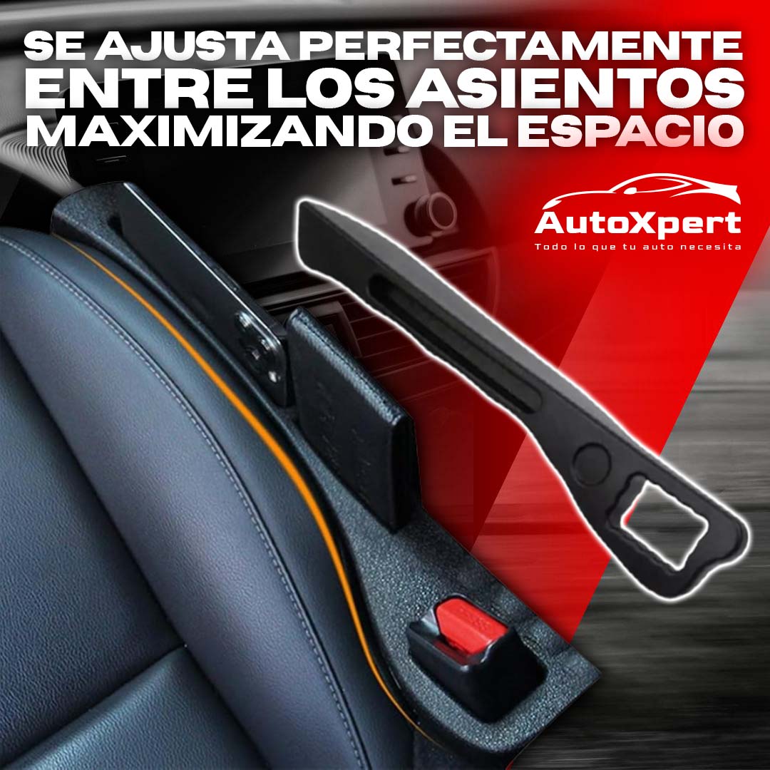 AutoSide Kit x2 – Organizador Lateral con Porta Celular 🎁INCLUYE OBSEQUIO🎁
