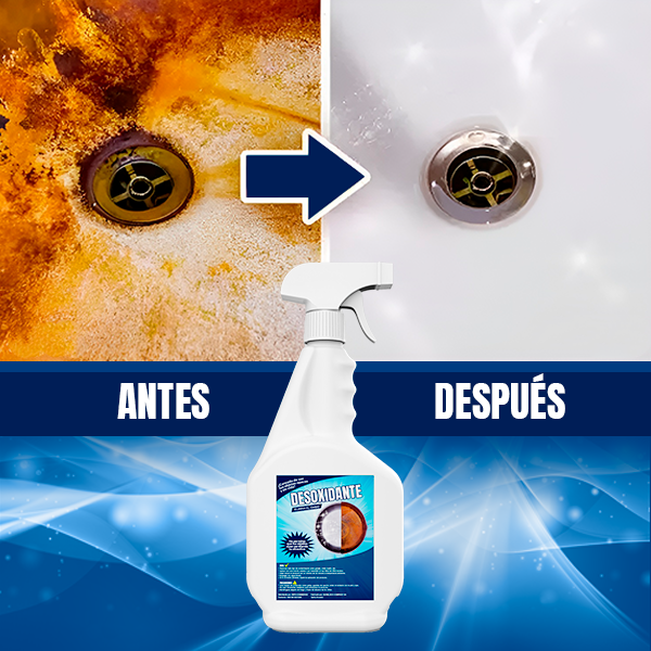 QUITA ÓXIDO MÁGICO -DESOXIDANTE DOMESTICO