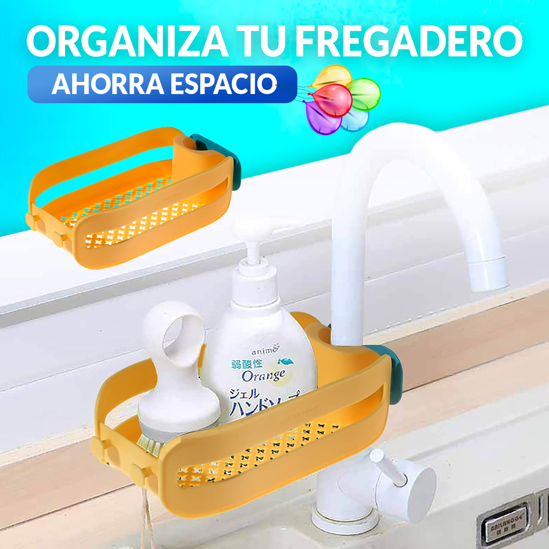 Super combo Escurridor para grifo de cocina Set x2 🎁Gratis desagüe tipo cactus🎁