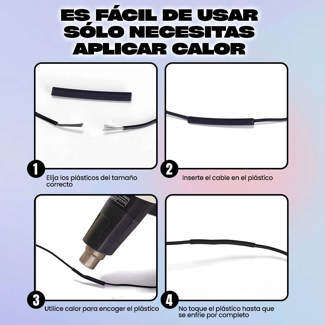Maletín de Juntas Termoencogibles – 🎁Set Completo de 328 Piezas🎁