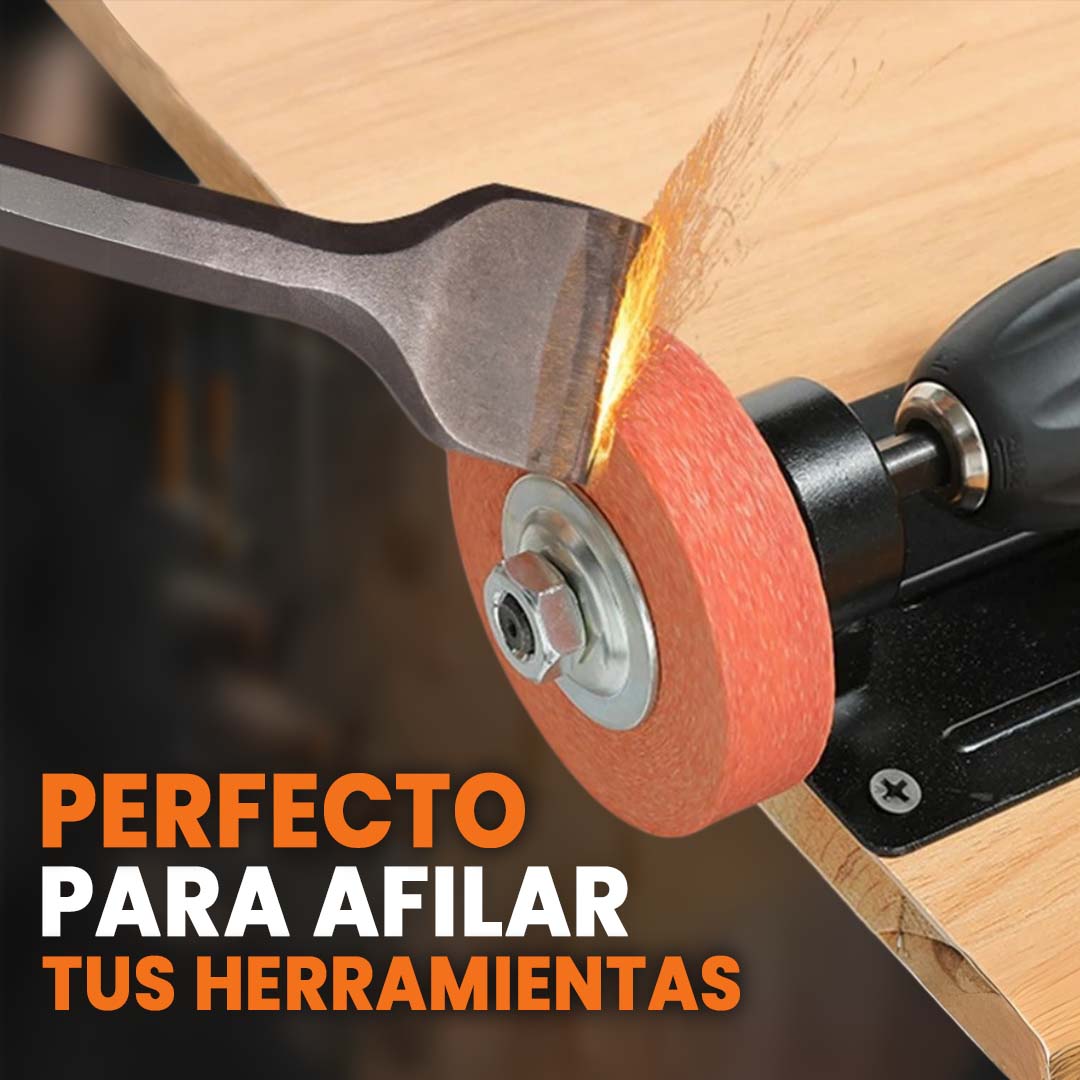 Base Multifunción para Taladro | Convierte tu Taladro en Esmeril, Pulidor y Más