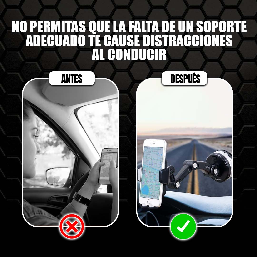 SmartClip Ride | Soporte Ultra Estable para celular 360°🎁HOY ENVÍO GRATIS🎁