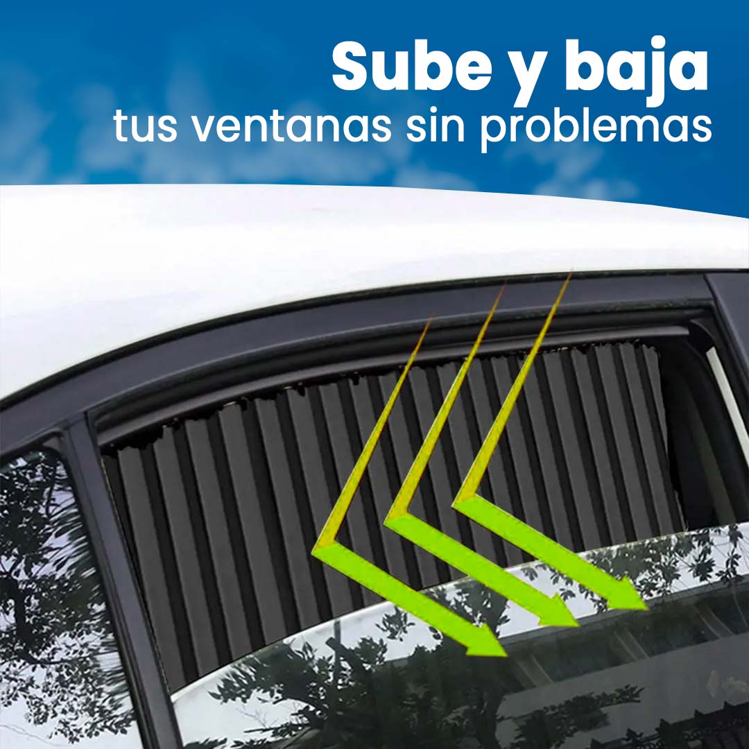 CORTINAS MAGNÉTICAS UNIVERSALES PARA AUTO 🎁PROMO 4 VENTANAS🎁