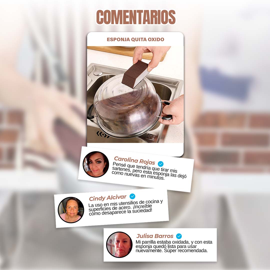 ESPONJA QUITAÓXIDO - Oxiclean™