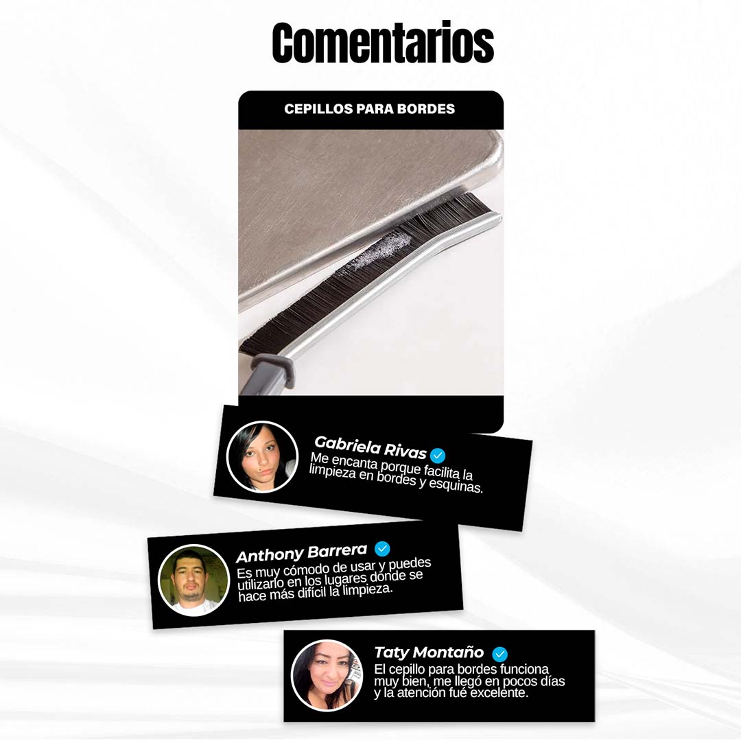 Set de Cepillos LimpiaEsquinas 360° - 🎁PROMO 6 UNIDADES🎁