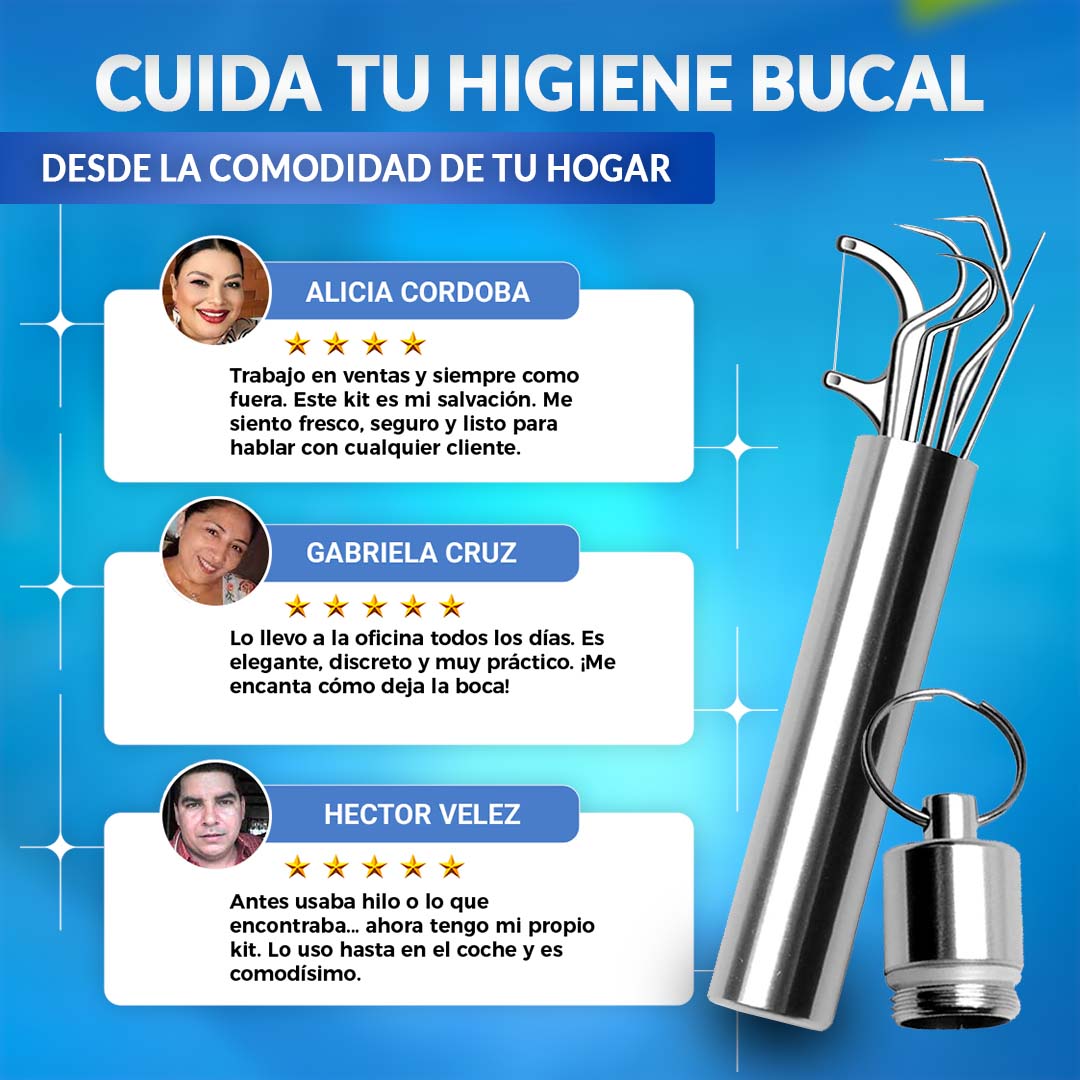 KIT DE HIGIENE DENTAL 7 PCS