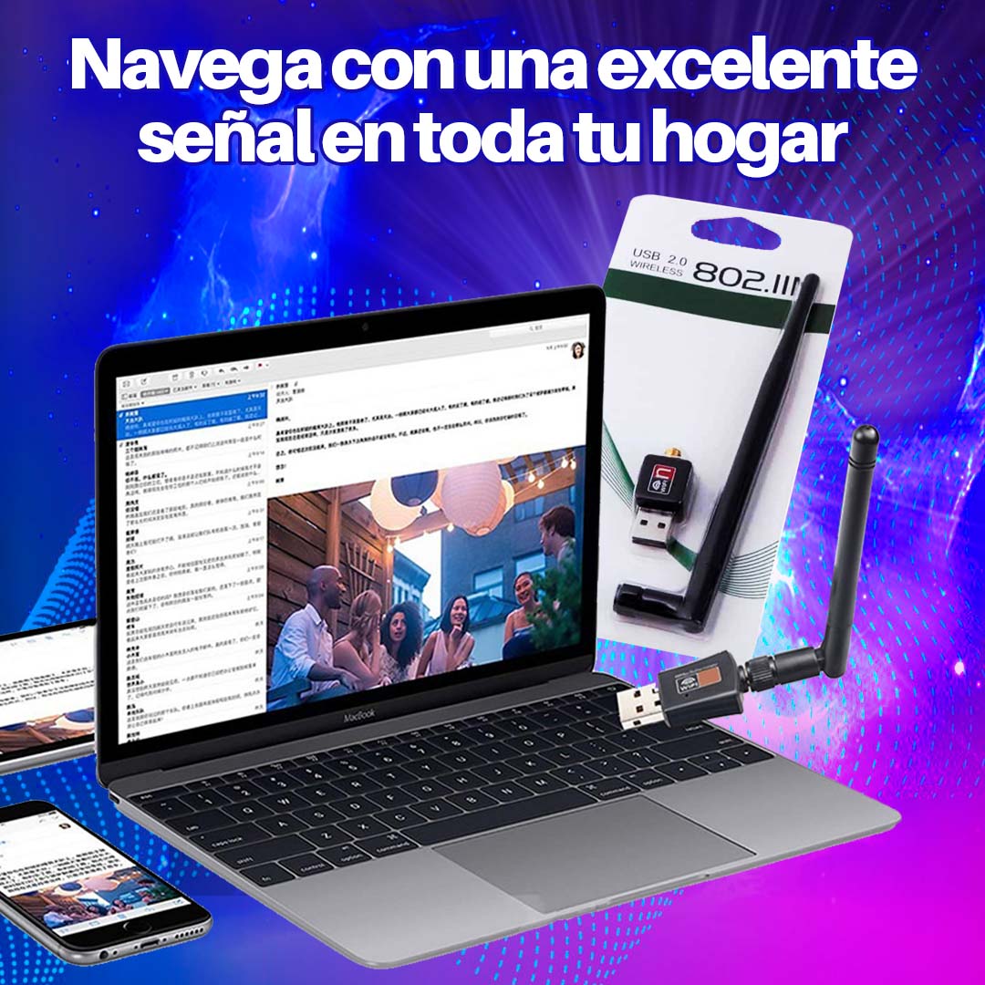 ANTENA USB SUPER WIFI 🎁PROMO🎁
