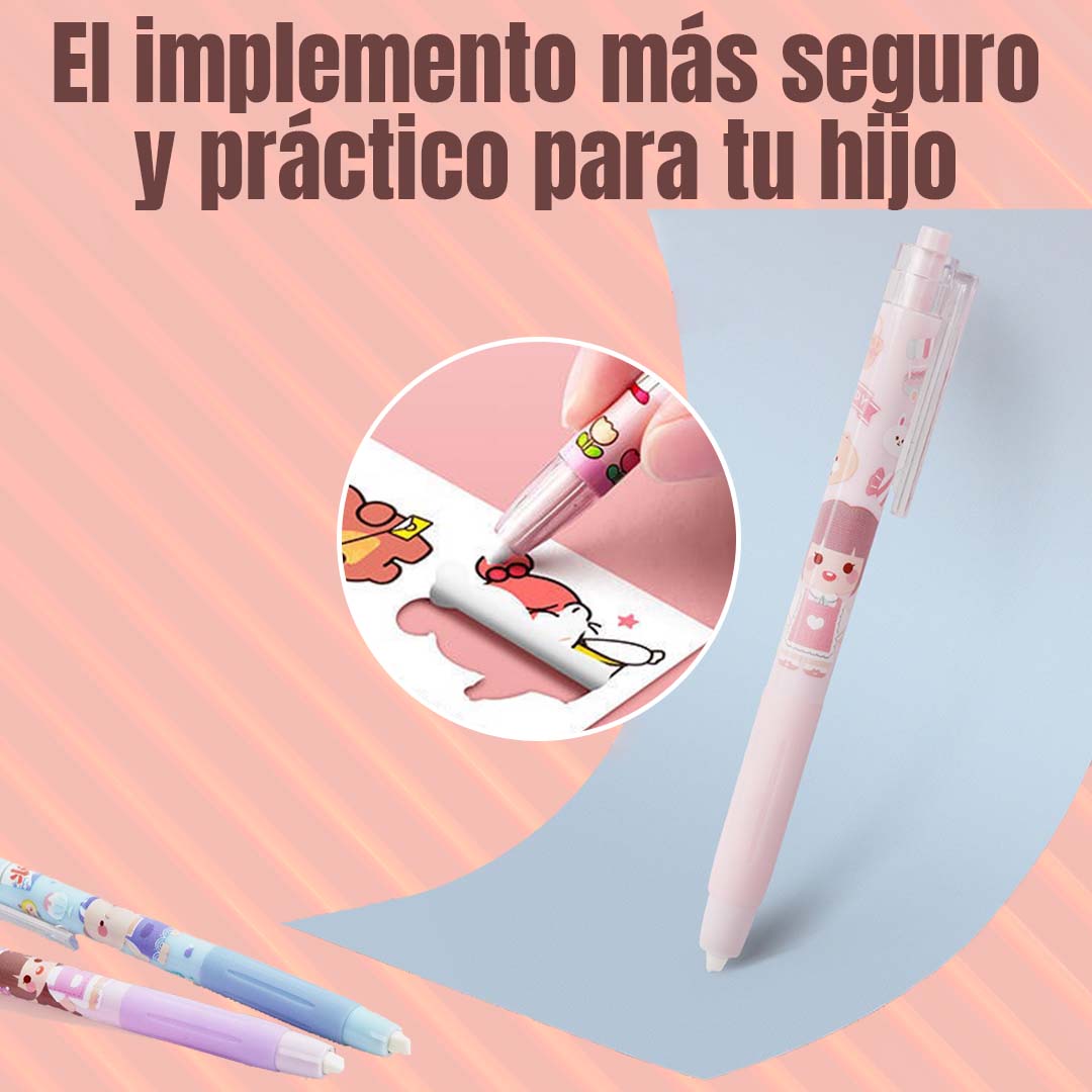SET PLUMAS DE CORTE 🎉PROMO 3 UNIDADES*