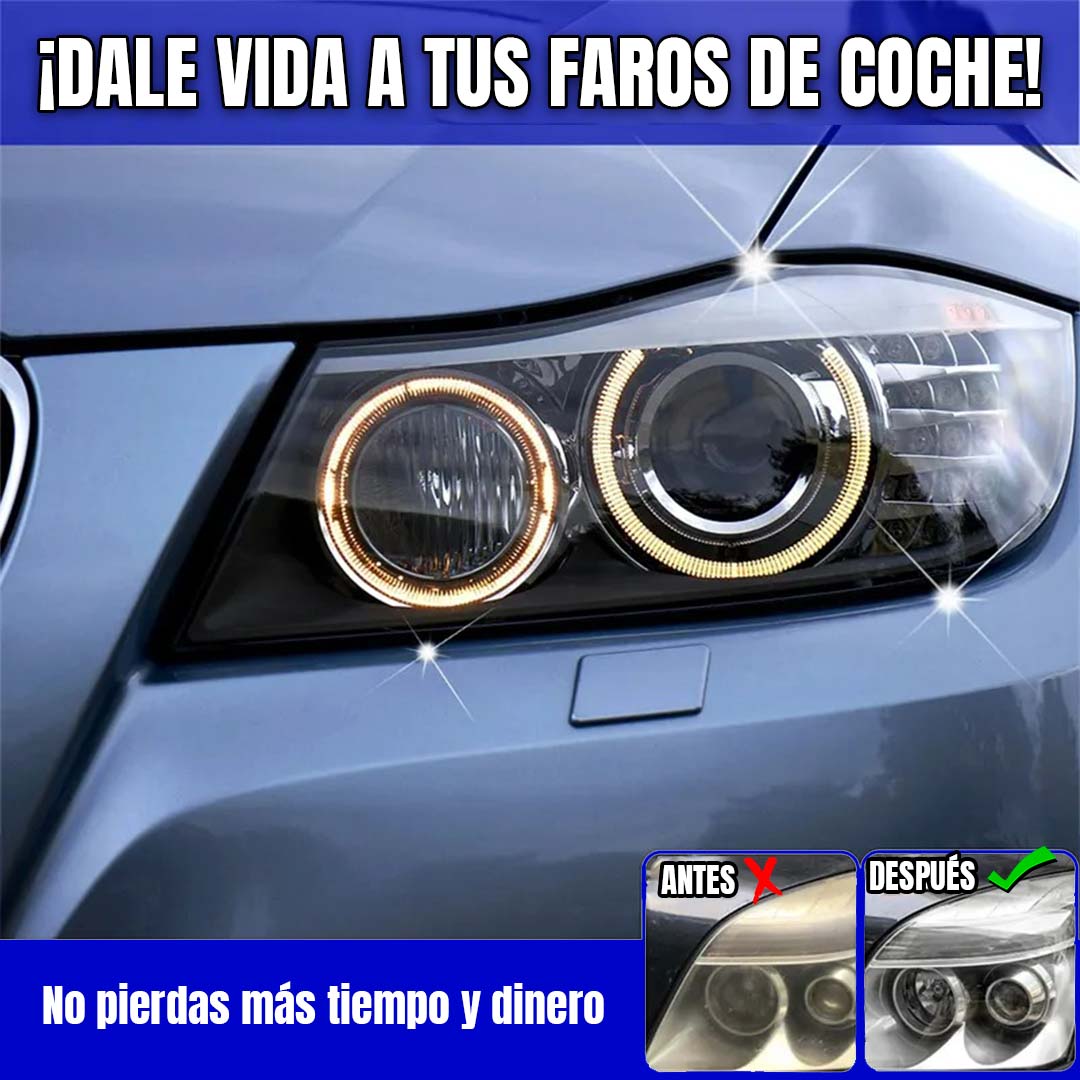 LÍQUIDO RESTAURADOR DE FAROS PARA AUTO🎁PROMO🎁