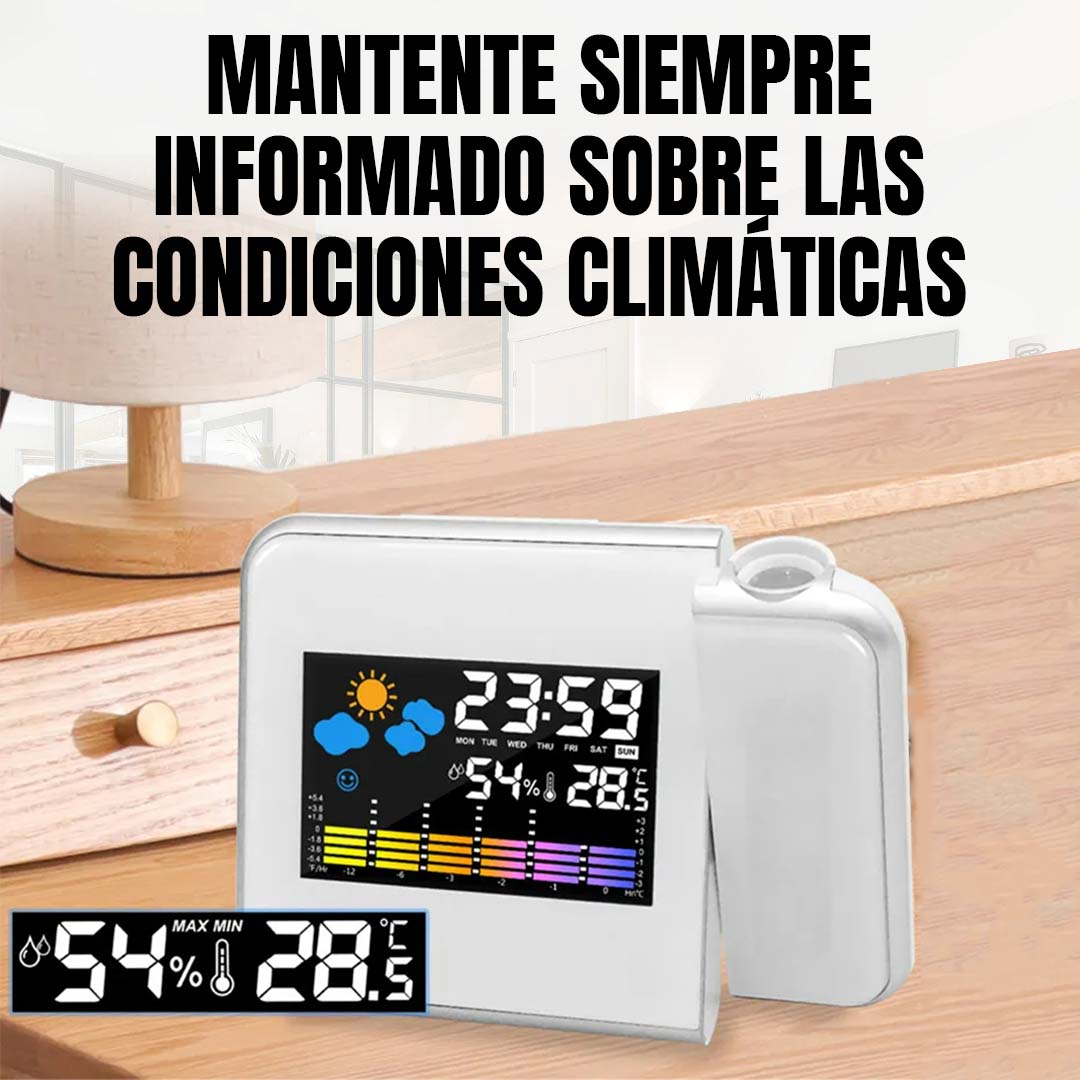 Reloj Despertador con Proyector LED 🎁Envio Gratis🎁
