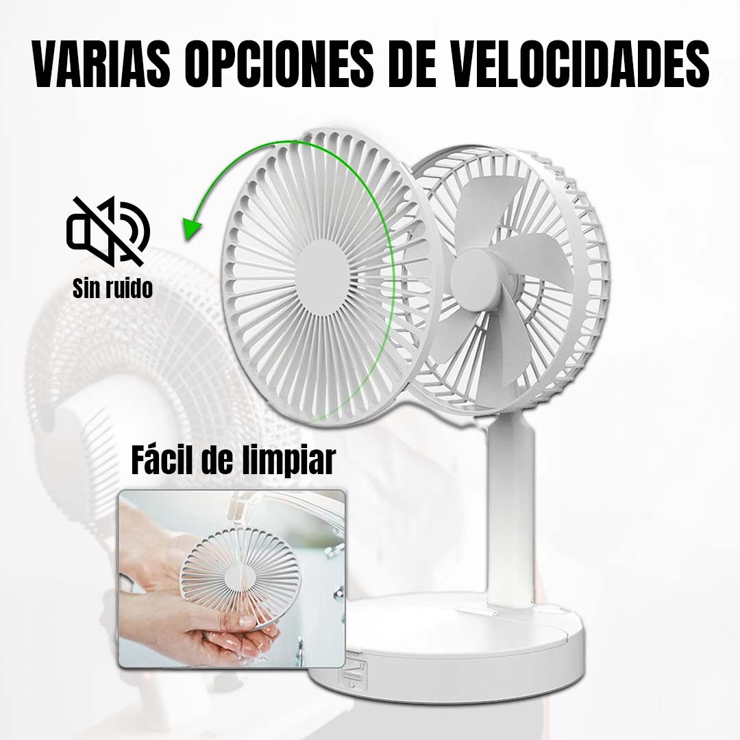 VENTILADOR PLEGABLE PORTÁTIL USB