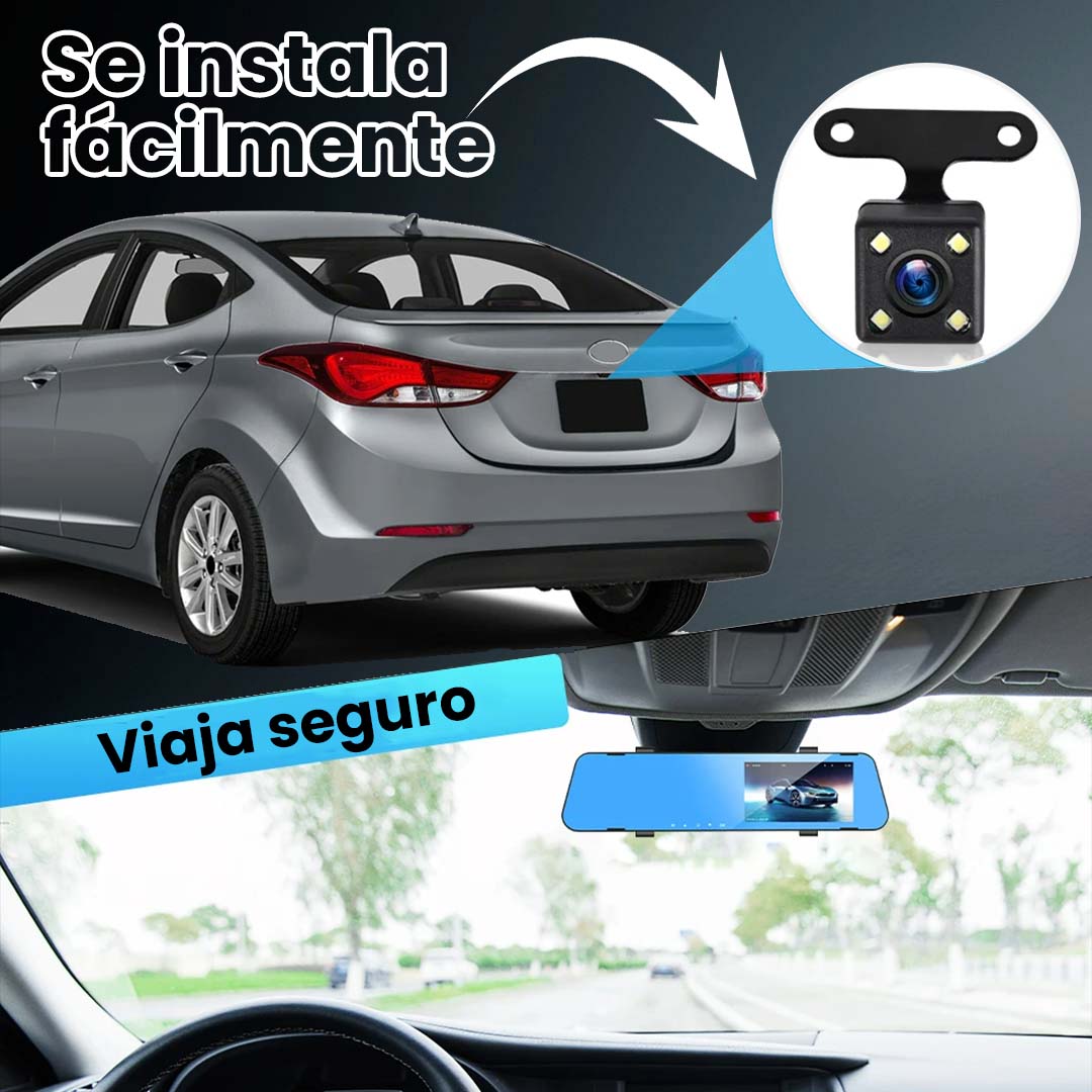 ESPEJO RETROVISOR CON CÁMARA